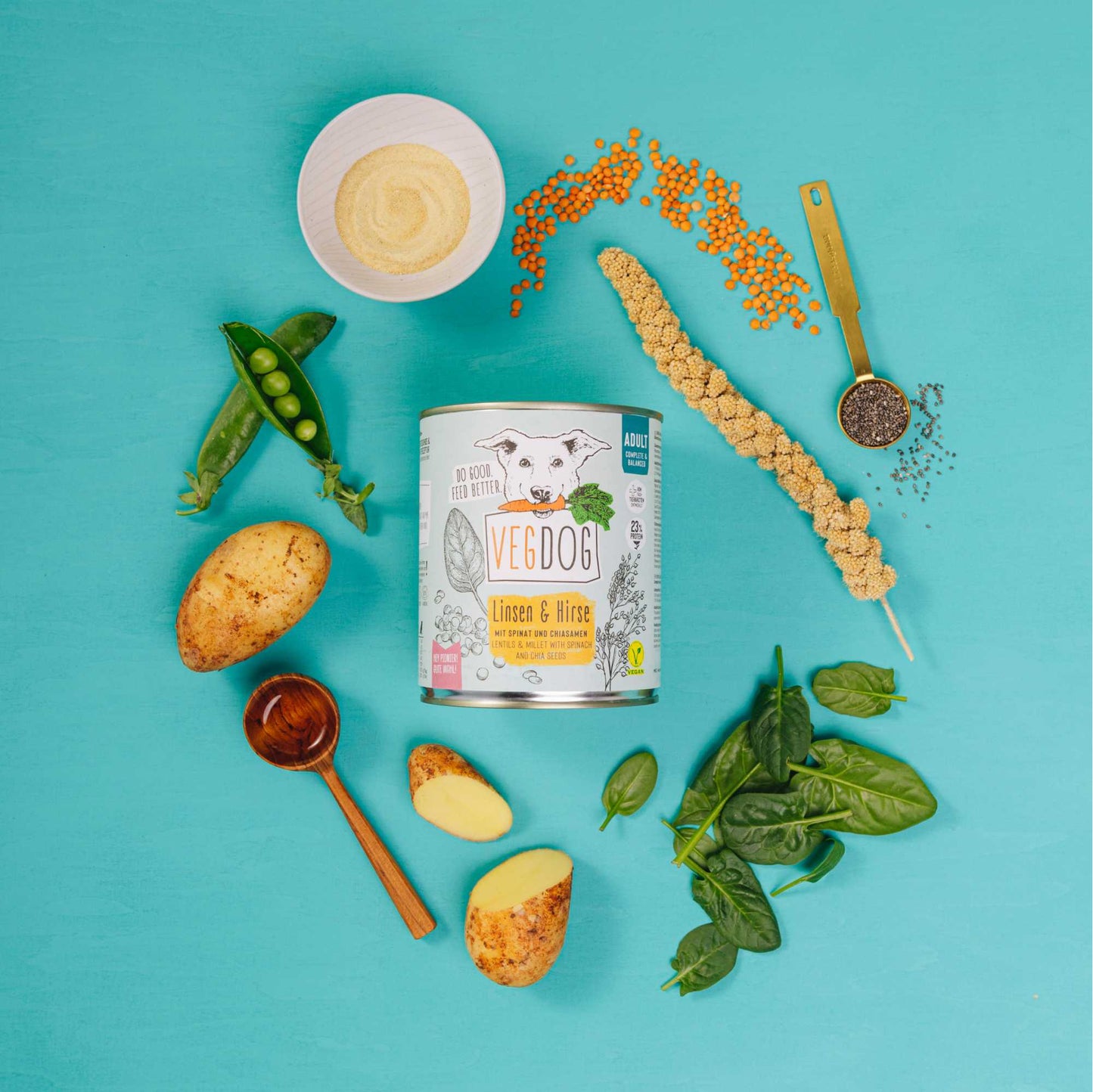 ADULT Linsen & Hirse