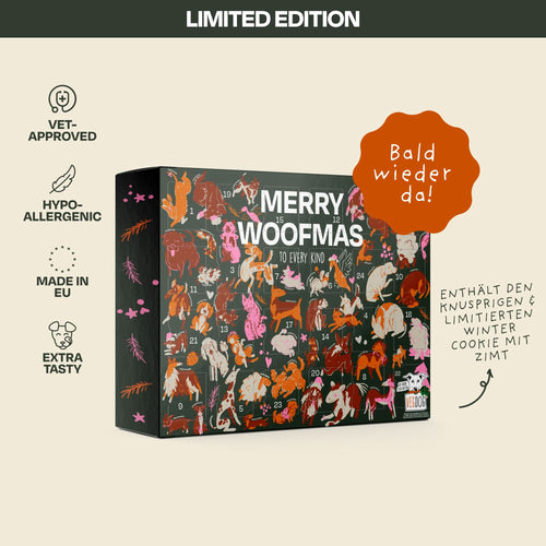VEGDOG Adventskalender 2026 klein