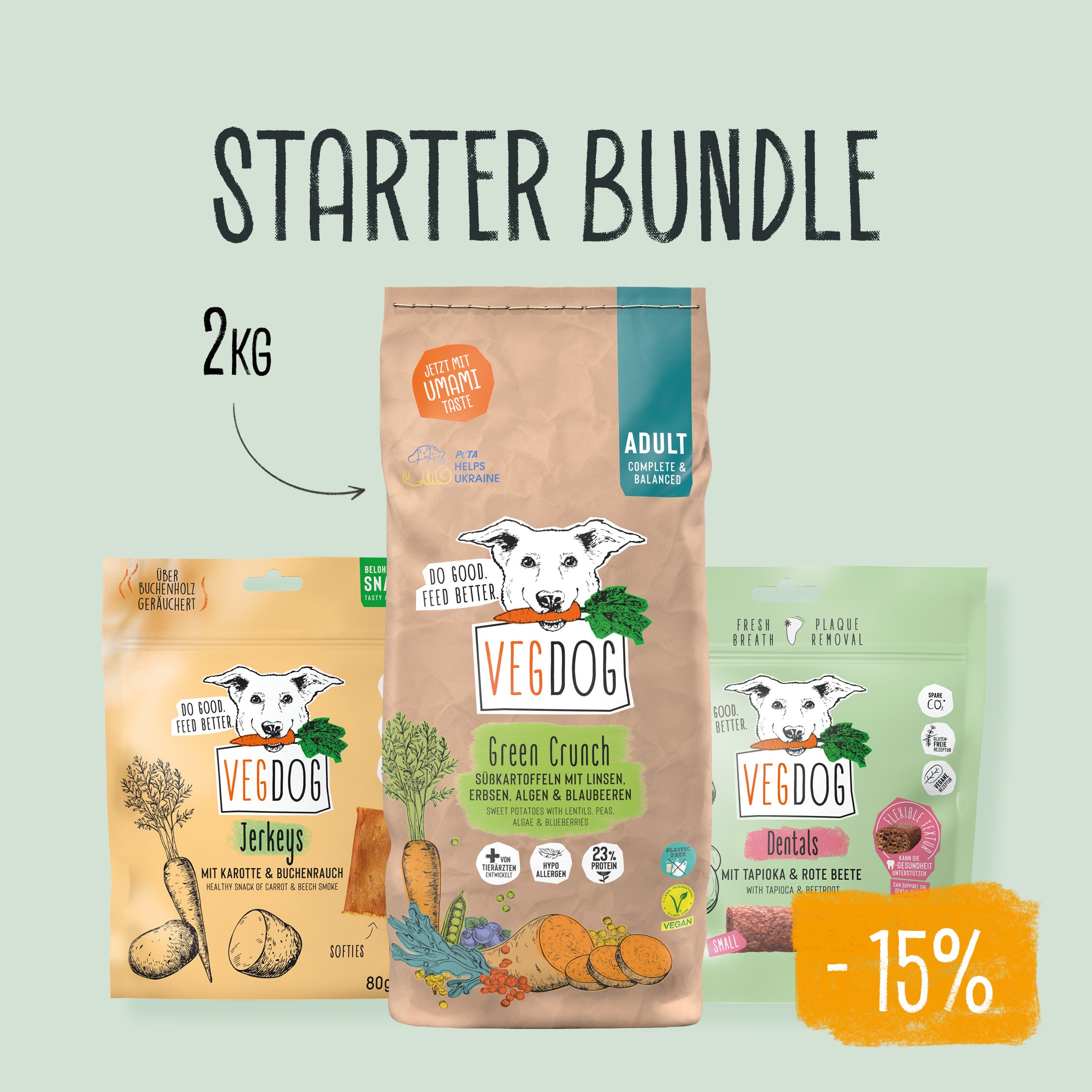 Gluten free dog food VEGDOG