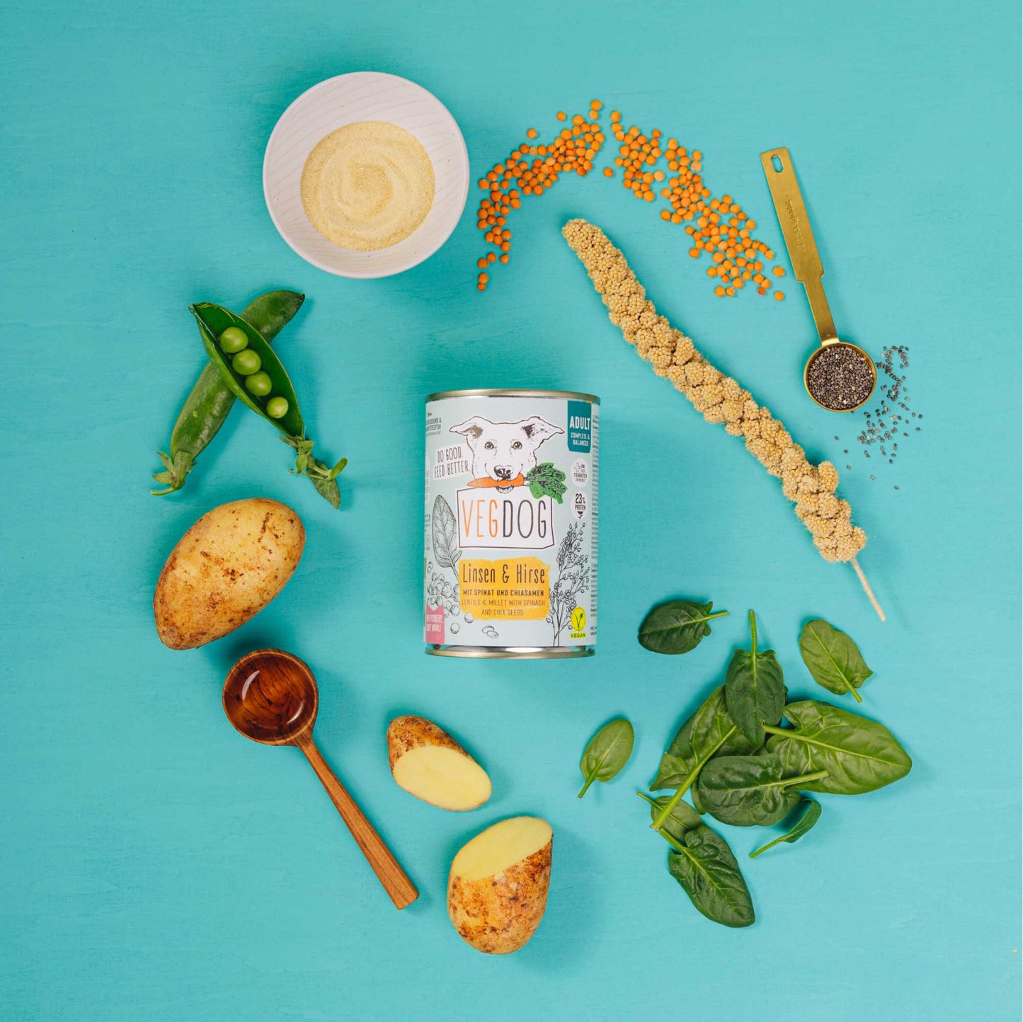ADULT Linsen & Hirse