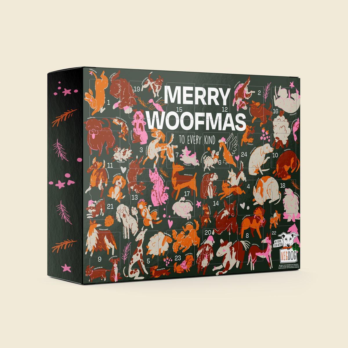 VEGDOG Adventskalender 2026 klein VEGDOG Adventskalender 2026 klein