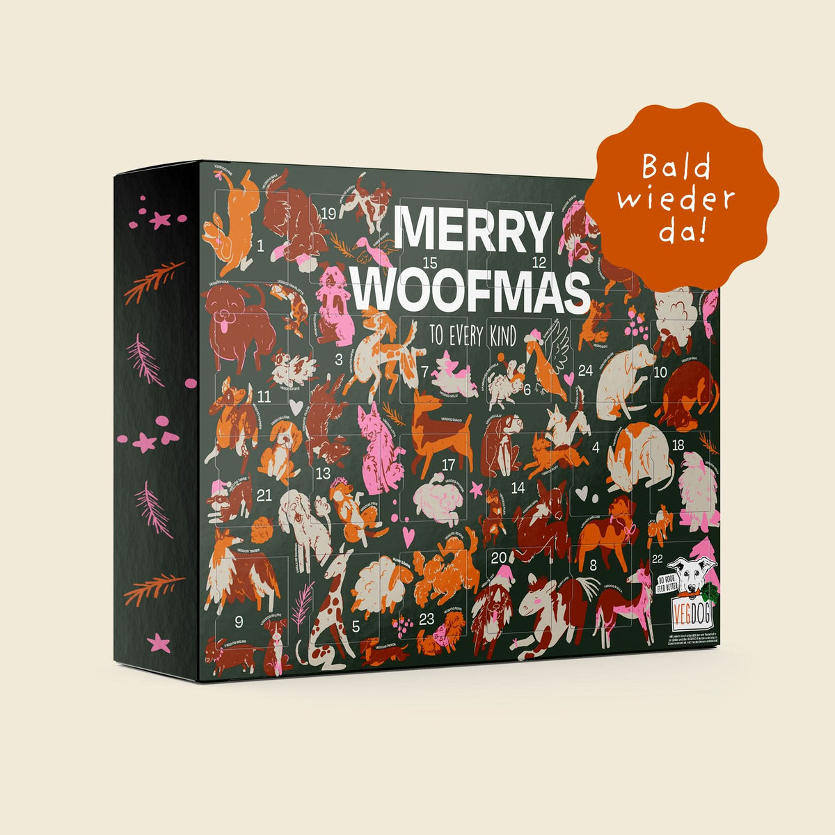 VEGDOG Adventskalender 2026 klein
