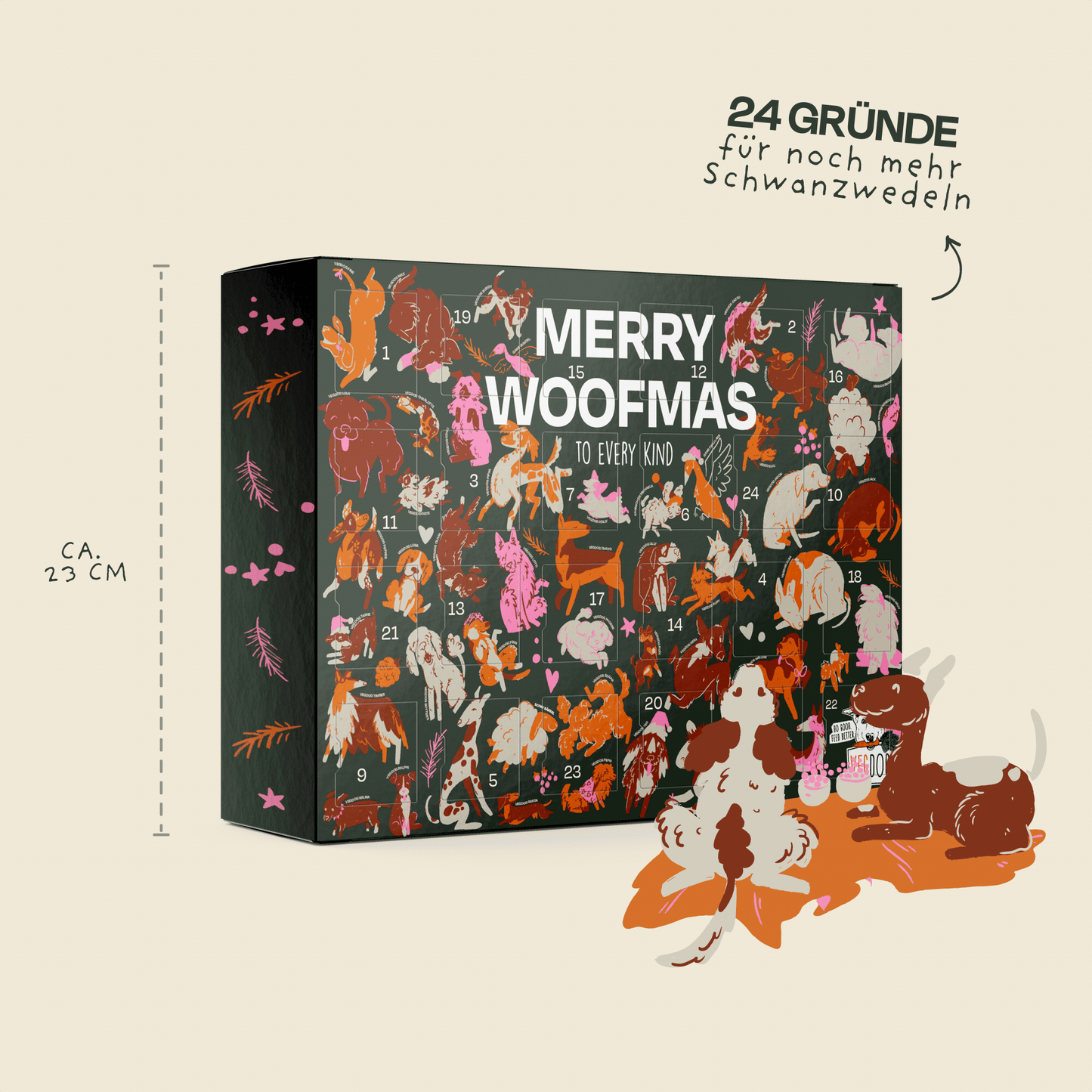 VEGDOG Adventskalender 2026 klein