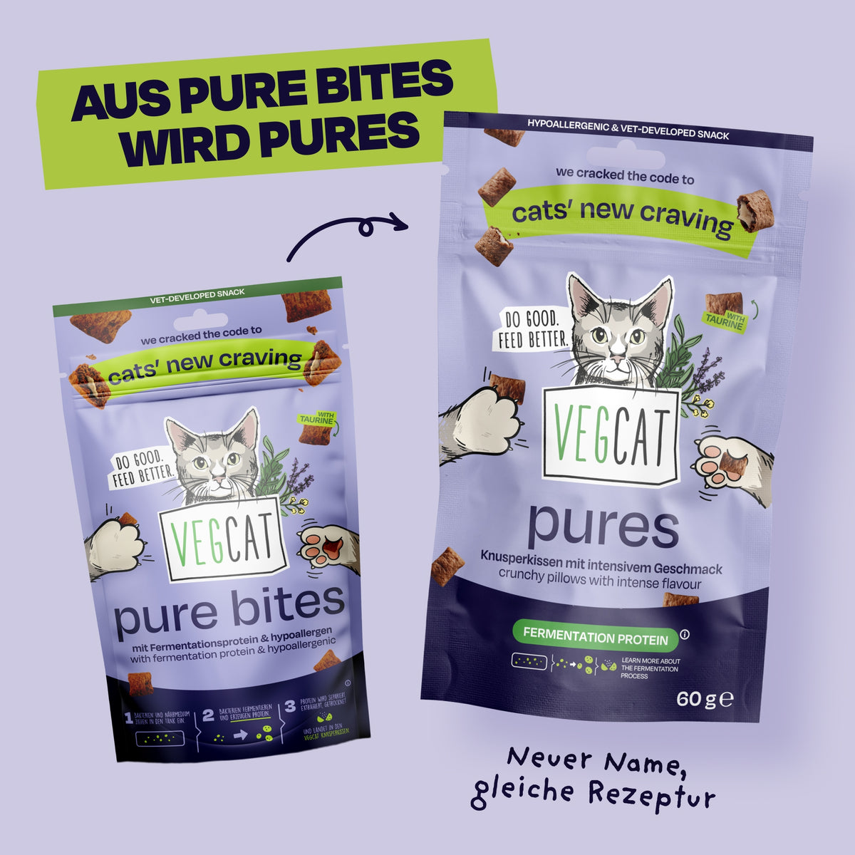 VEGCAT Pure Bites
