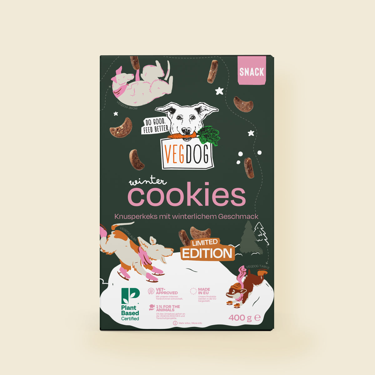 VEGDOG Winter Cookies Adventskalender 2026 VEGDOG Winter Cookies Adventskalender 2026